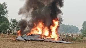 Indian Air Force MiG-29 Fighter Jet Crashes Near Agra