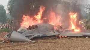 Indian Air Force MiG-29 Fighter Jet Crashes Near Agra