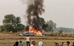 Indian Air Force MiG-29 Fighter Jet Crashes Near Agra