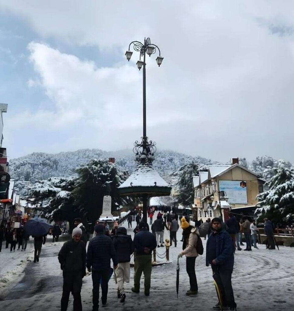 Shimla Witnesses First December Snowfall