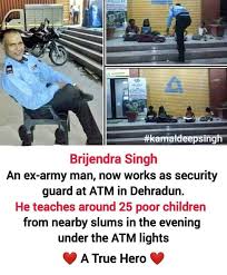 Salute to Him: Ex-Army Man Brijendra Singh